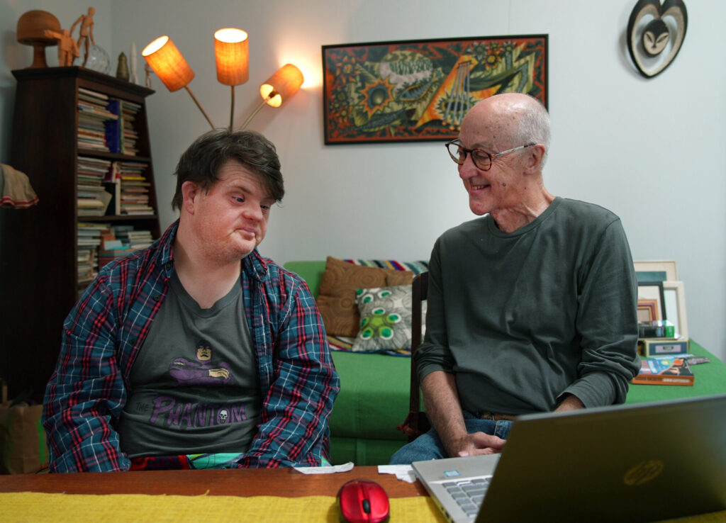 The Directors Digby Webster & Trevor Graham discussing what to shoot next